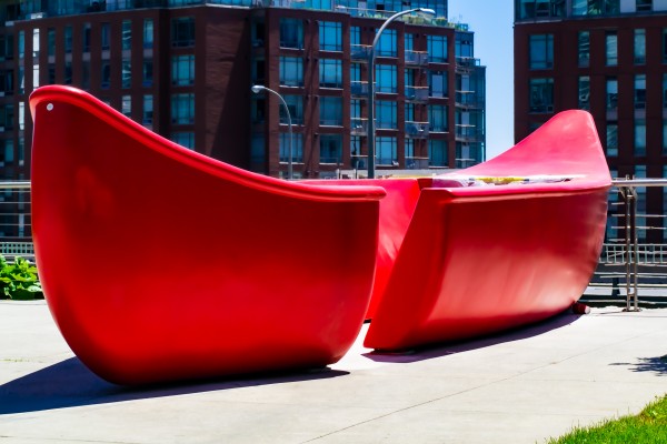 Red Canoe by MumbleFoot